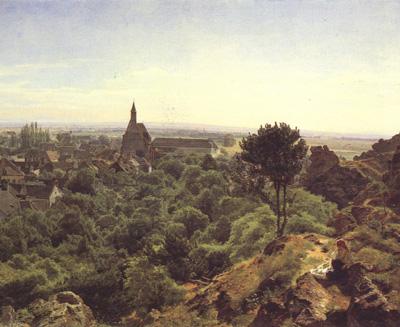 Ferdinand Georg Waldmuller Waldmuller View of Modling (nn02)